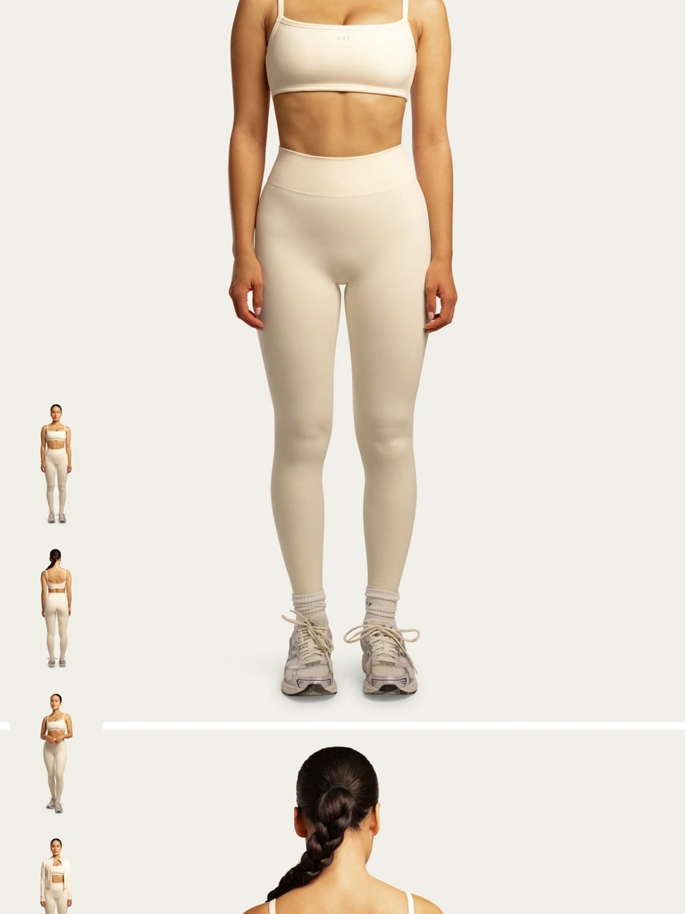 437 Essentials Leggings in Cream